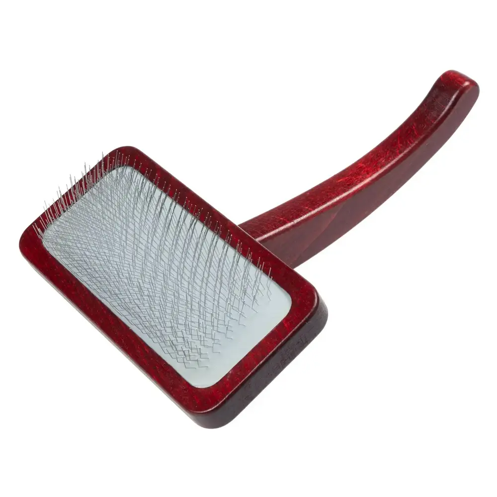 Perie dreptunghiulară Maxipin L cu peri din oțel inoxidabil cu funcție de descurcare