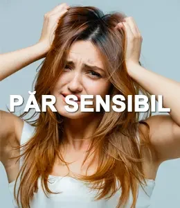perii par sensibil